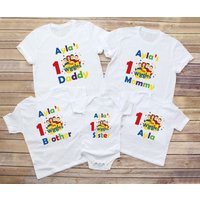 T-Shirts d'anniversaire assortis The Wiggles pour hommes