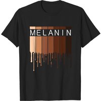 T-shirt pour hommes Melanin Pride Black History — T-shirts pour hommes