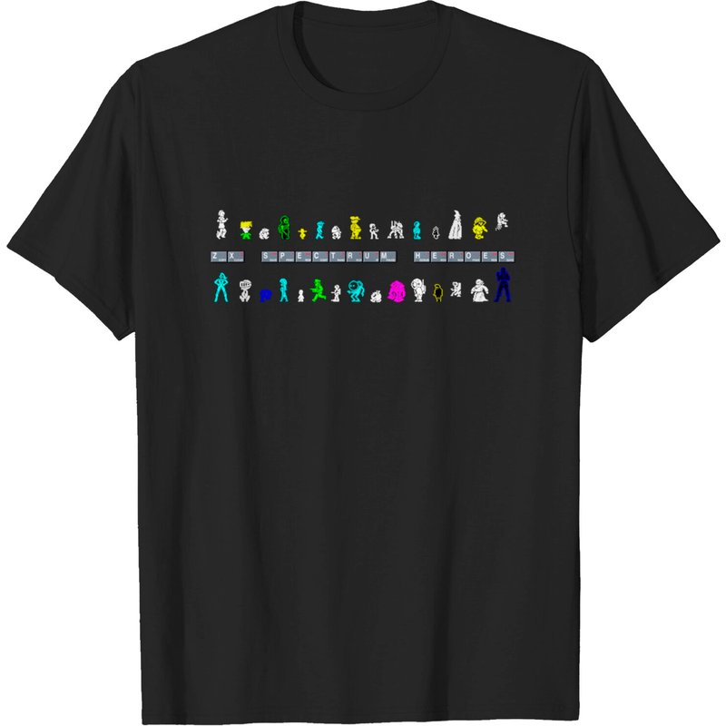 T-shirt pour hommes Zx Spectrum Heroes — T-shirts pour hommes