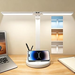LED Desk Lamp with Pen Holder and Touch Control, Battery Operated — Led Desk Lamp