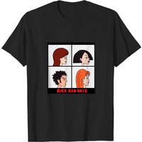 Sick Sad Days - Daria - T-shirt pour hommes en noir — T-shirts pour hommes