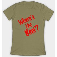 T-shirt pour hommes Where's The Beef? en noir — T-shirts pour hommes
