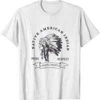 T-shirt Lakota People Fierté Amérindienne Respect Amour