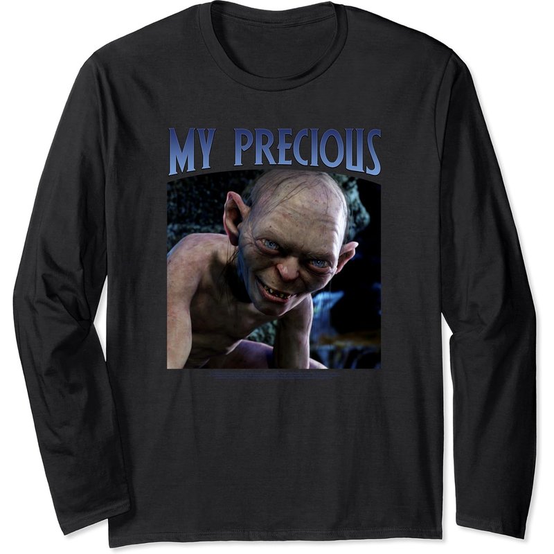 T-shirt à manches longues Gollum My Precious Poster de Lord Of The Rings