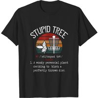 Stupid Tree Disc Golf T-Shirt for Men — Mens T Shirts