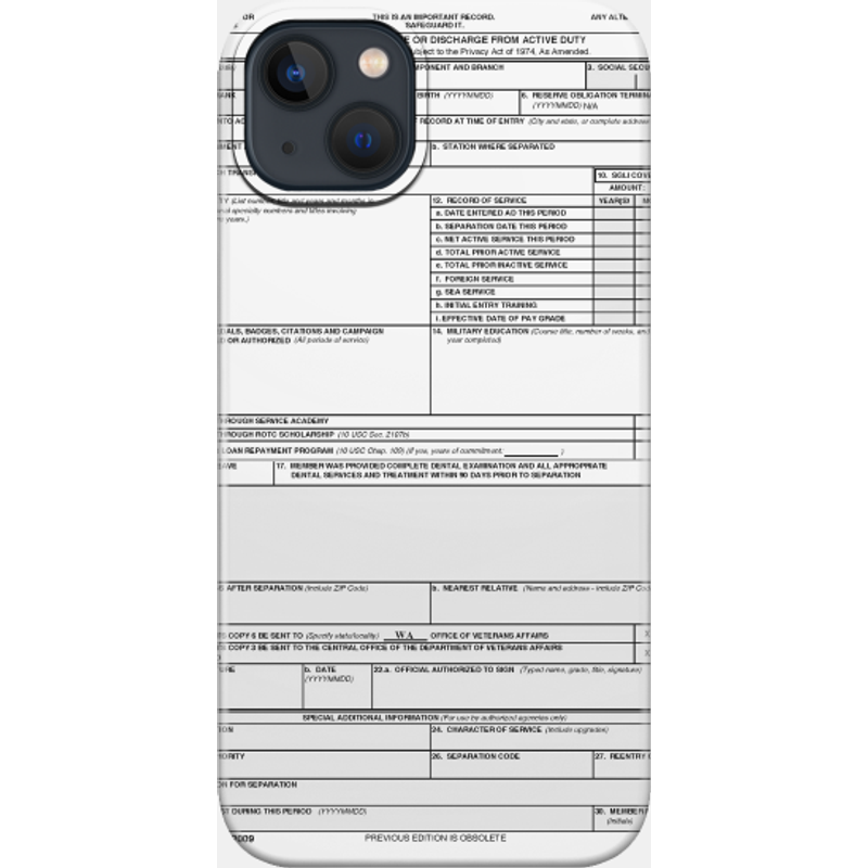 Coque de téléphone Dd 214 pour iPhone — Coque de téléphone