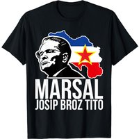Titos T-Shirt Marsal Josip Broz Tito Yugoslavia for Men — Mens T Shirts