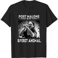 Post Is My Spirit Animal T-Shirt Malone Rapper for Men