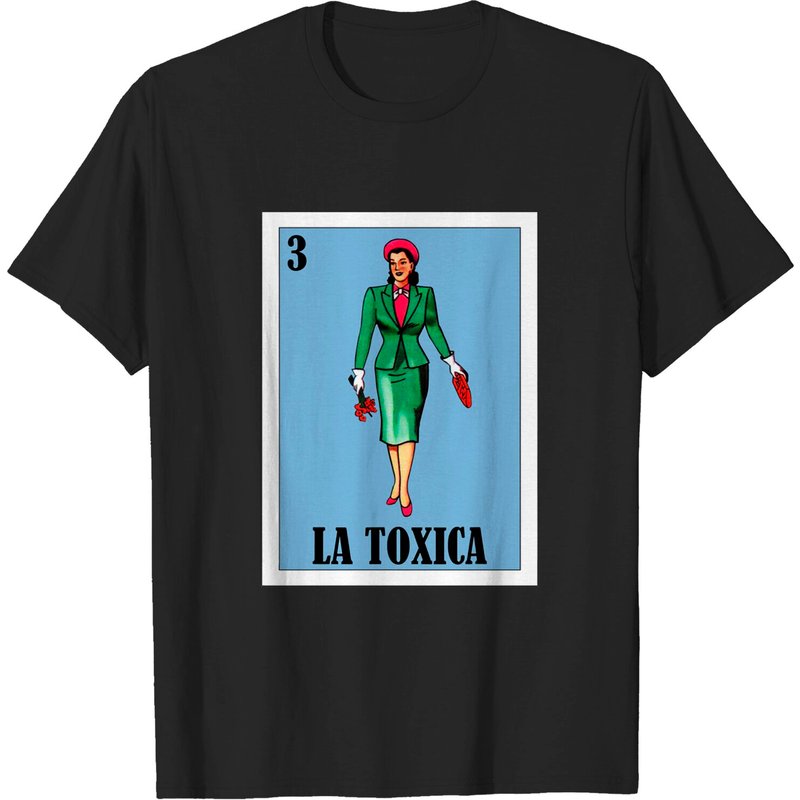 T-shirt La Toxica Mexicaine pour Hommes - Noir — T-shirts pour hommes
