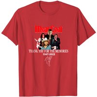 T-Shirt Hommes Meat Loaf 1947 – 2022 Merci pour les Souvenirs