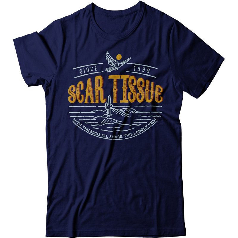 T-Shirt Red Hot Chilli Peppers Scar Tissue pour Hommes