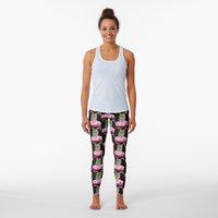 Leggings Grinch Pink Humbug Nightmare pour femmes — Legging femme