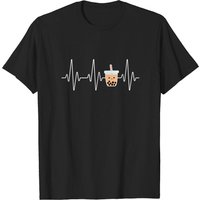 T-shirt Cute Heartbeat Bubble Tea pour hommes — T-shirts pour hommes