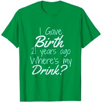 T-shirt pour le 21e anniversaire de maman — T-shirts pour hommes
