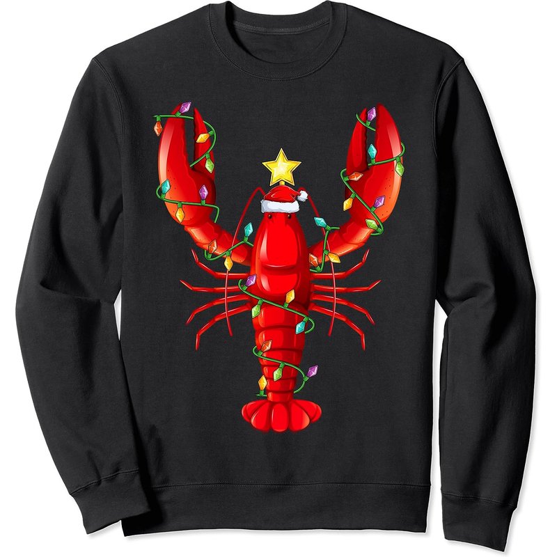 Sweat à Capuche Friends Lobster - Design de Noël Unisexe — Sweats à capuche pour hommes