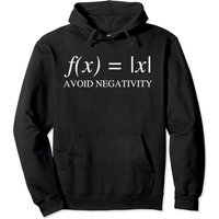 Avoid Negativity Math Gifts Pullover Hoodie for Teachers and Engineers — Mens Hoodies