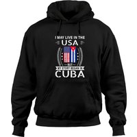 American Cuban Flag Hoodie - My Story Began In Cuba — Mens Hoodies