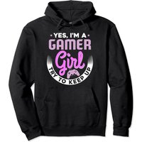 Gamer Girl Pullover Hoodie for Unisex