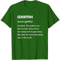 T-shirt pour hommes Griffin en noir