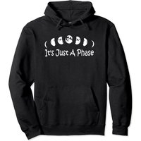 Moon Hoodie Phases of the Moon Unisex Black