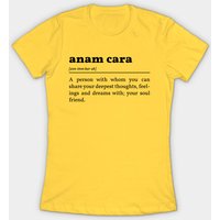 Anam Cara Definition Black T-Shirt for Men