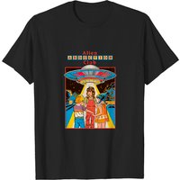 Alien Abduction Club UFO T-Shirt for Men