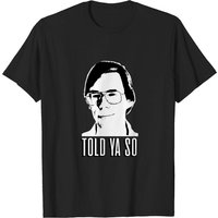 Bob Lazar 'Told Ya So' UFO T-Shirt for Men - Black