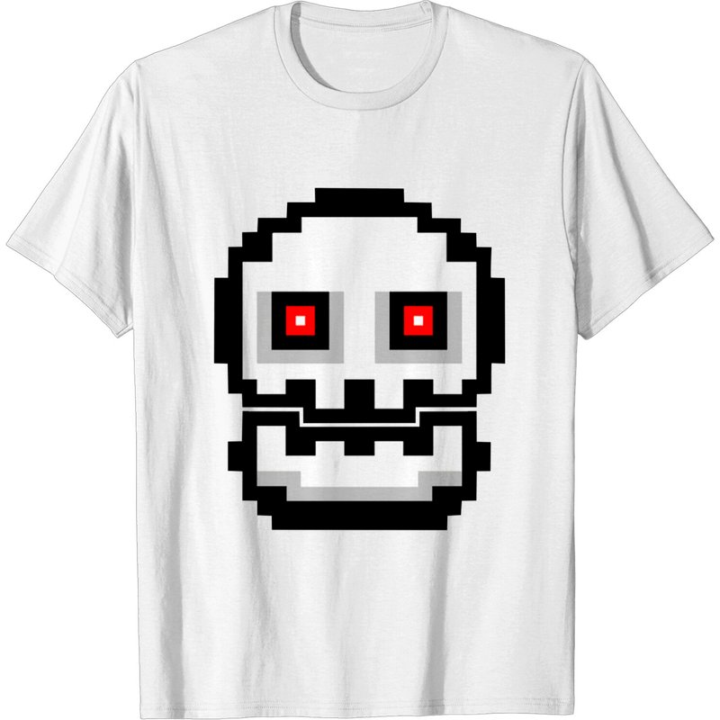 Geometry Dash Skull Men's T-Shirt — Mens T Shirts