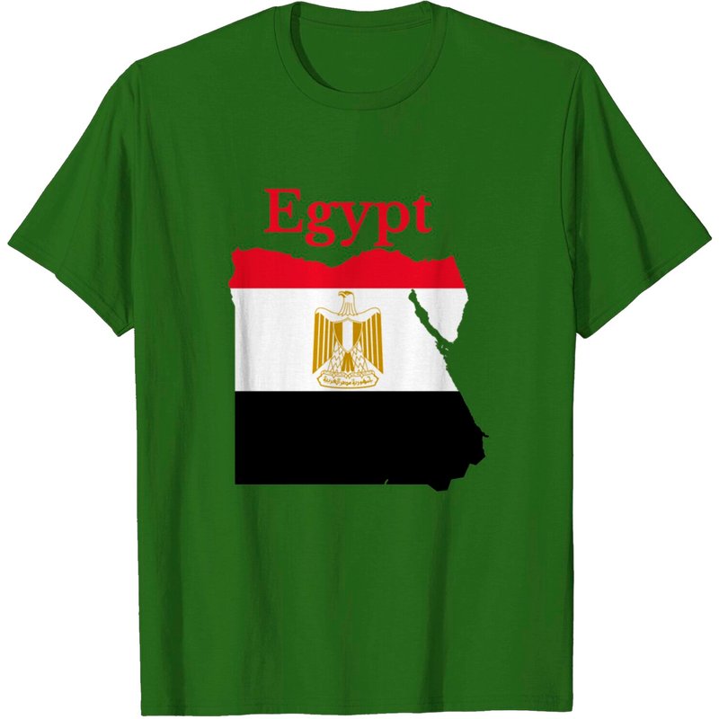 Egypt Flag Map Men's T-Shirt