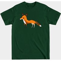 Fox Pets T-Shirt for Men in Royal Blue