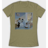 Family Cats Men's T-Shirt in Black