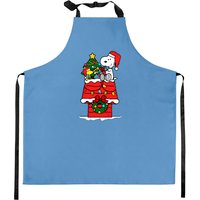Snoopy Celebrate Christmas With Woodstock Kitchen Apron