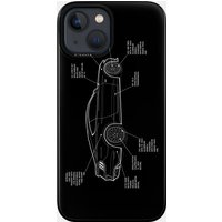 S550 Mustang GT Line Art Phone Case — Phone Case
