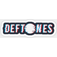 Passenger Deftones Logo Sticker