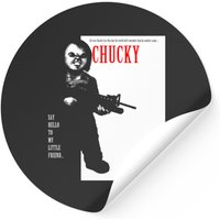 Chucky Scarface Stickers