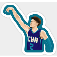 Lamelo Ball Sticker - Trendy Kiss-Cut Design — Stickers & Decals