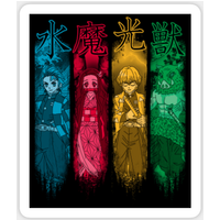 Autocollant Team DS - Demon Slayer — Autocollants et stickers