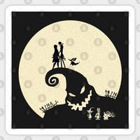 Autocollant Nightmare Love - L'Étrange Noël de Monsieur Jack — Autocollants et stickers