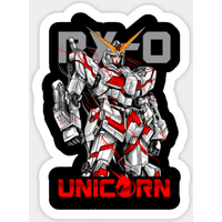 Gundam Unicorn Sticker — Stickers & Decals