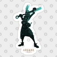 Arcane Ekko Sticker