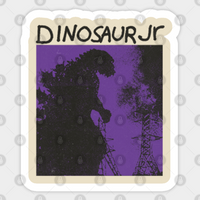 Autocollant Dinosaur Jr - Décalque en vinyle découpé