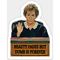 Autocollant Judge Judy - TV