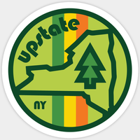 Autocollant Badge de New York État
