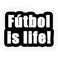 Autocollant Futbol Is Life - Ted Lasso
