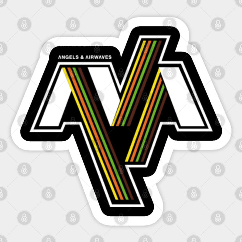 Autocollant AV - Angels And Airwaves