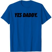 T-shirt Yes Daddy pour hommes - Royal