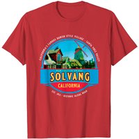 T-Shirt Souvenir du Village Danois de Solvang CA pour Hommes — T-shirts pour hommes