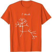 T-shirt blanc Darwins Tree Of Life pour hommes — T-shirts pour hommes