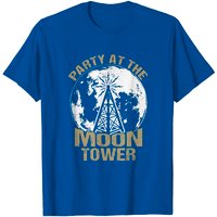 Dazed And Confused - T-Shirt Party At The Moon Tower pour hommes — T-shirts pour hommes