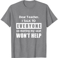T-Shirt Cher Enseignant Je Parle À Tout Le Monde Pour Hommes — T-shirts pour hommes